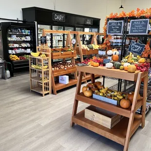 a variety of fruits and vegetables