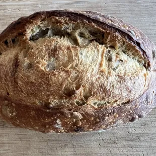 5/2/24 Cranberry pumpkin seed bread.