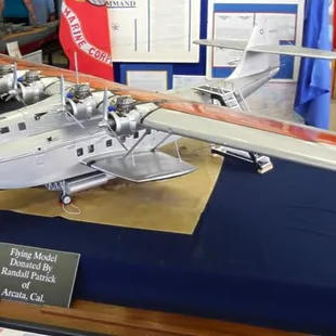 powered China Clipper flying model