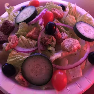 Small house salad