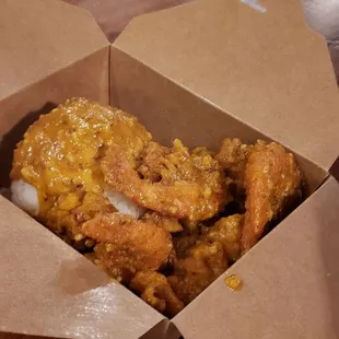 Little Man's Garlic Shrimp Rice  Made with the best sauce ever!