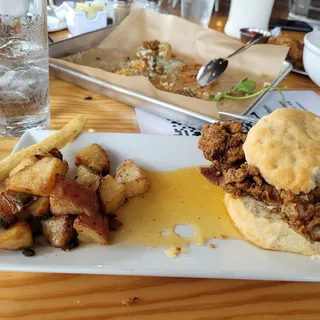 Honey Chicken Biscuit