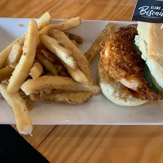 Nashville Hot Chicken Biscuit