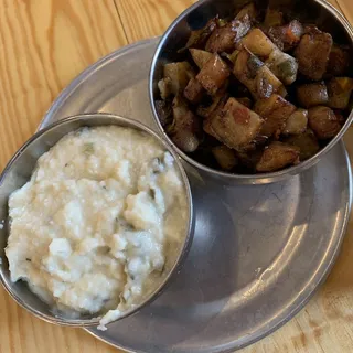 Poblano Grits