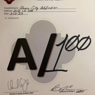 The Safety Board has spoken!