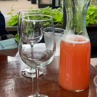 Blood Orange Mimosa Carafe