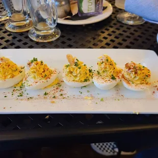 Awesome deviled eggs!