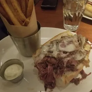 Smoky Rose Pastrami Sandwich