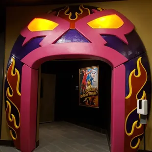 Door to the big show theater