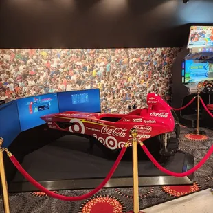 Actual driving simulator