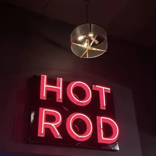 Hot Rod is their bar.