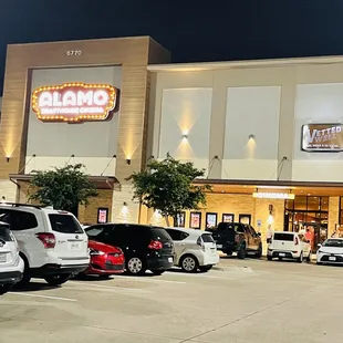 cars parked outside