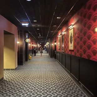 a long corridor