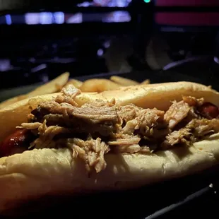 2/22/25: Fully Equipped Dog (Smoked Brisket Hot Dog &amp; Pulled Pork w/ Toasted Bun, and French Fries) Captain America: Brave New World.