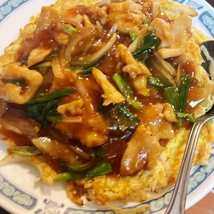 Chicken Egg Foo Young