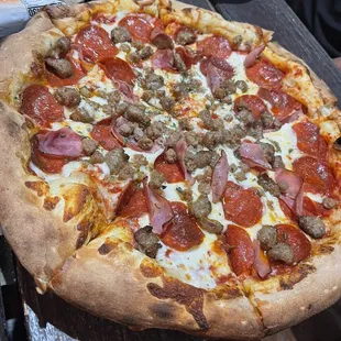 Alamo Meat Pizza