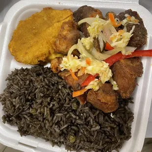 Griot Dinner with black rice