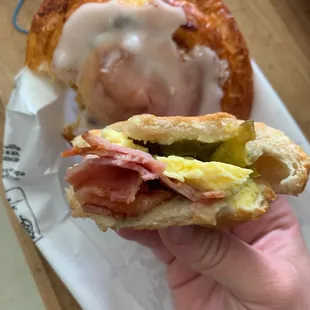 #5 breakfast croissant