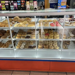 3 PM on a Sunday but still pretty stocked. Hey, it was national donut day! It was busy.