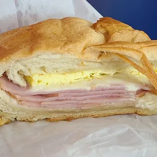 Ham Cheese Egg Croissant