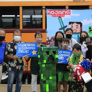 Make A Wish Reveal at Magic Island