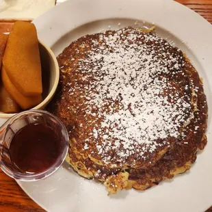 Swedish oatmeal pancakes