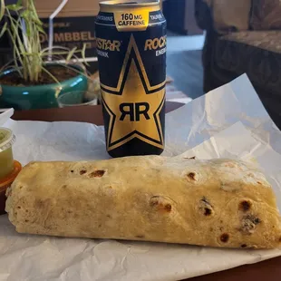 The best breakfast burritos in the Dino.