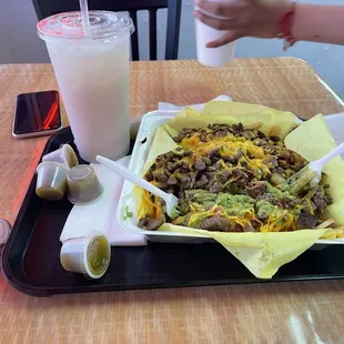nachos, food