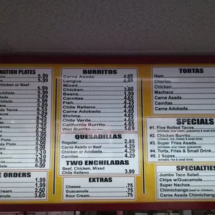More selections