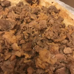 Found this on my daughters burrito!!!!!!
