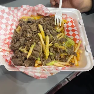 Carne asada Fries