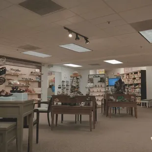 Interior view of Alan's Shoes Speedway