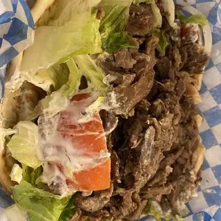 Doner Sandwich Beef and Lamb