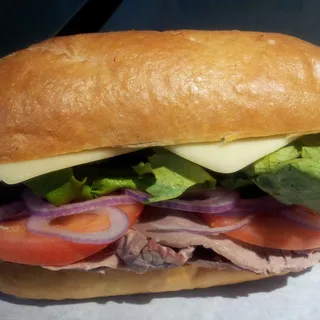 1. Oven Roasted Beef and Swiss Cheese