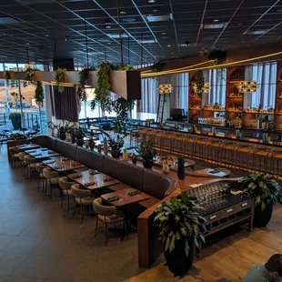 Main seating area