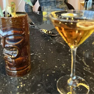 oysters and mussels, drink
