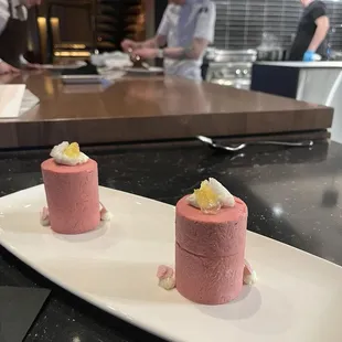 Raspberry Semifreddo