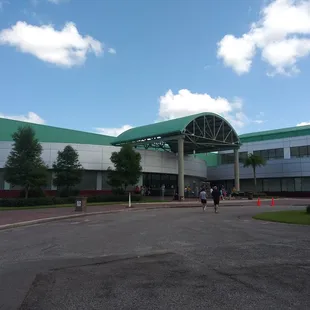 Front of the Alario Center