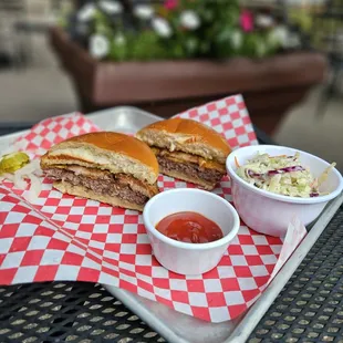Burgers on the Patio