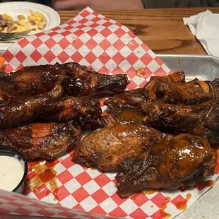 Traditional or Boneless Wings - Half