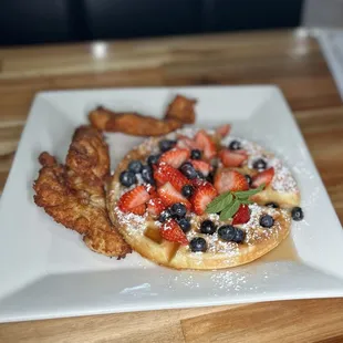 Chicken &amp; Waffles