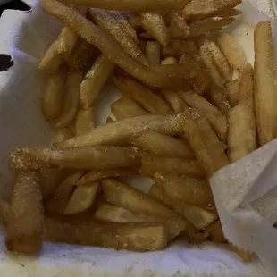 Asked for lemon pepper on my fries. So good.