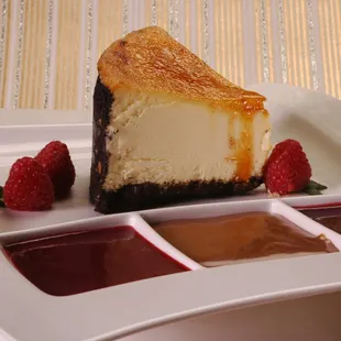 White Chocolate Creme Brulee Cheesecake