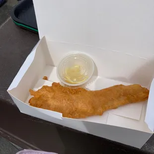 Extra piece of fish is only three dollars and you don&apos;t have to order anything else