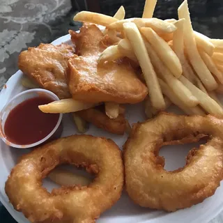 Jumbo Shrimp and Chips
