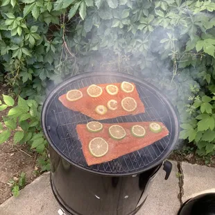 Smoked salmon