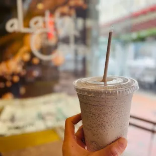 Cookies and cream milkshake