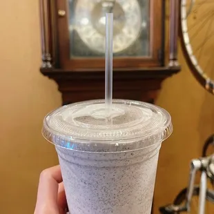 Cookies and cream milkshake