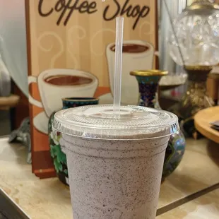 Cookies and cream milkshake