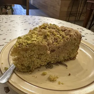 Almond flour pistachio cake
